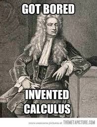 Got Bored - Invented Calculus Image