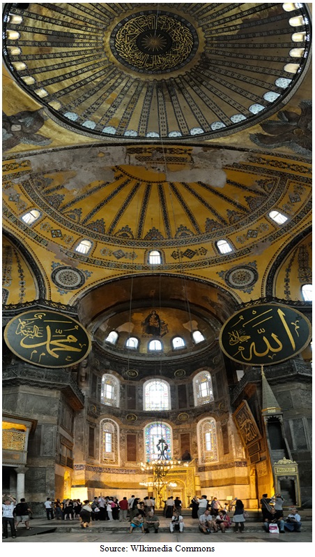 Inside the Hagia Sophia Image
