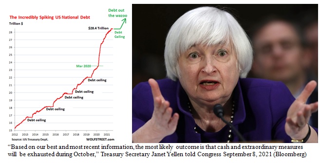 Janet Yellen and the National Debt Chart Images