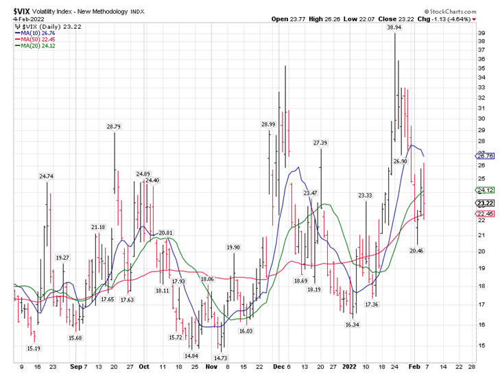 VIX Volatility Chart Index