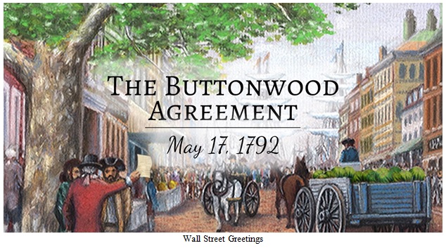 The Buttonwood Agreement Painting Image