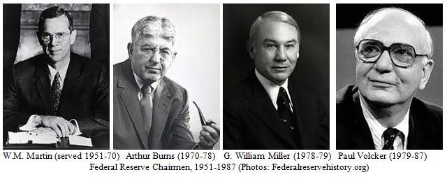 Federal Reserve Chairmen, 1951-1987 Images