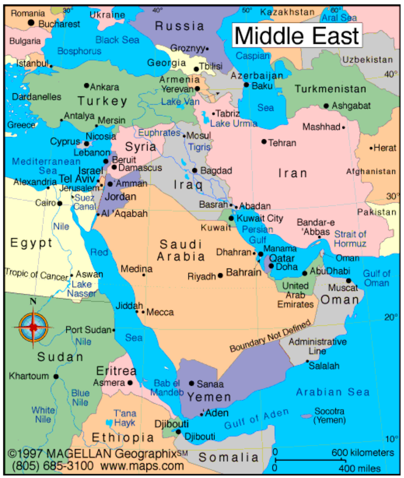 Middle-East-Map 