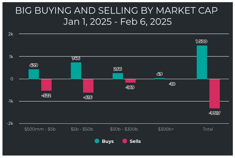 Big Buying-Selling Market Cap