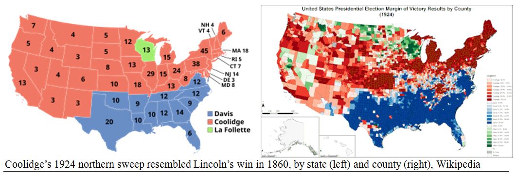 Coolidges Election-States