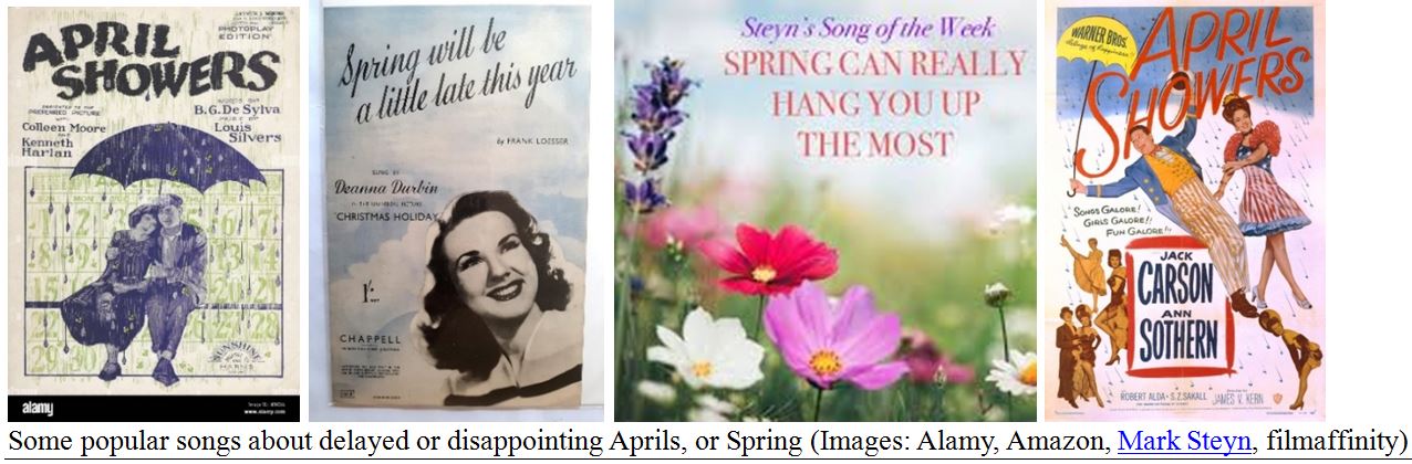 Songs for April Showers