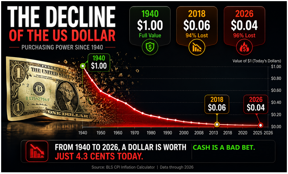 Dollar-Decline Chart